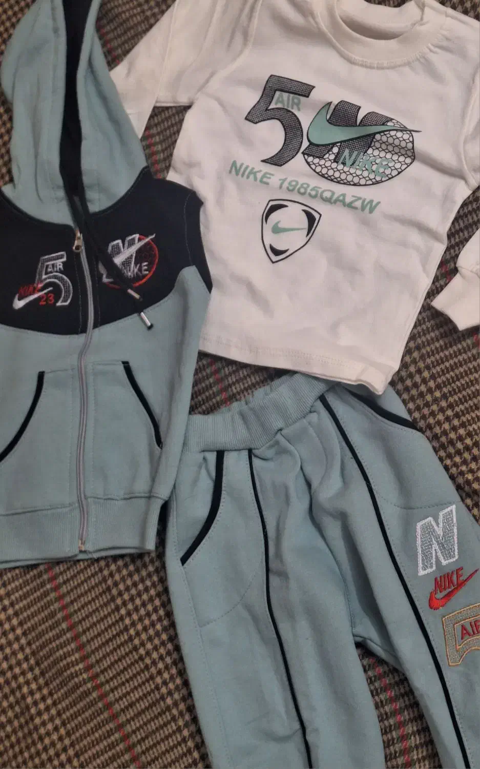 لباس سه تیکه پسرانه|کفش و لباس بچه|قنوات, |دیوار