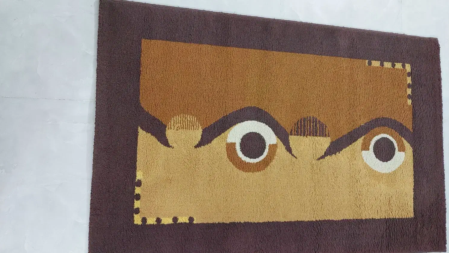 دوعدد گلیم فرش شیک کرک بلند ،نرم ،ترک|گلیم، جاجیم، گبه|بروجرد, |دیوار