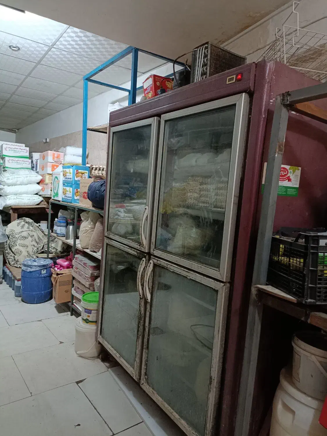 یخچال فریزر.انواع در و میز کار|فروشگاه و مغازه|قزوین, |دیوار