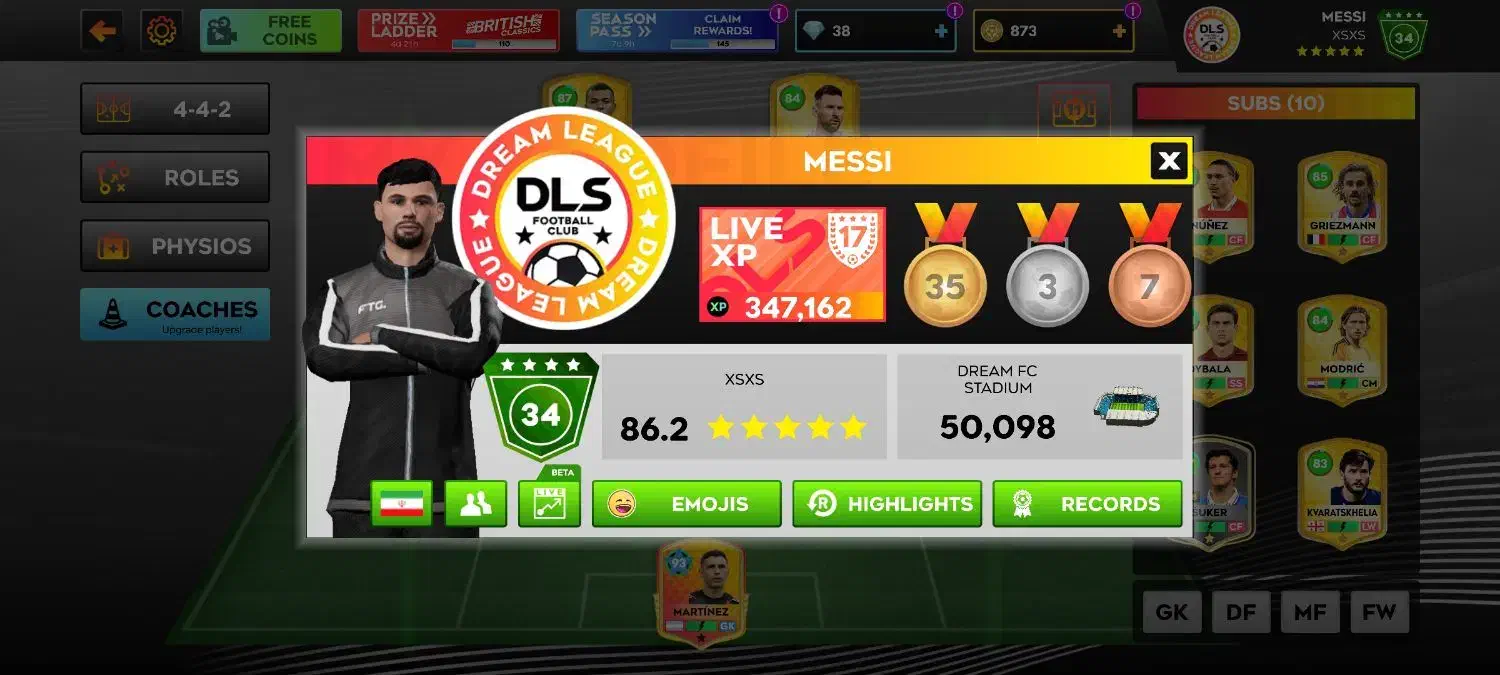 اکانت دریم لیگ|کنسول، بازی ویدئویی و آنلاین|تهران, پردیسان|دیوار