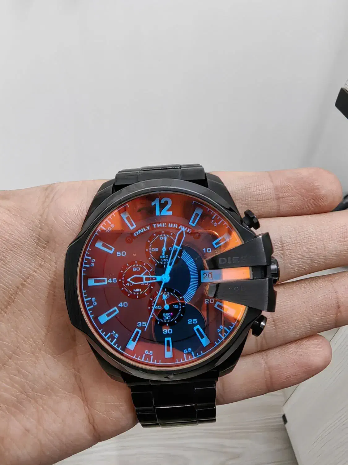 ساعت دیزل شاخدار شیشه رنگی|ساعت|سبزوار, گلشن|دیوار