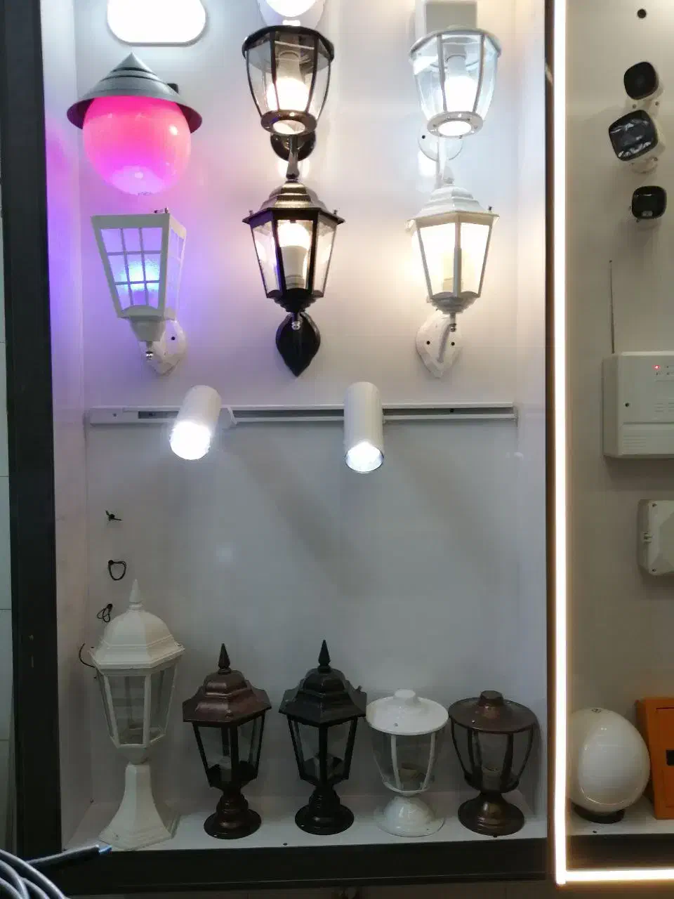 چراغ حیاطی|لامپ و چراغ|ساوه, |دیوار