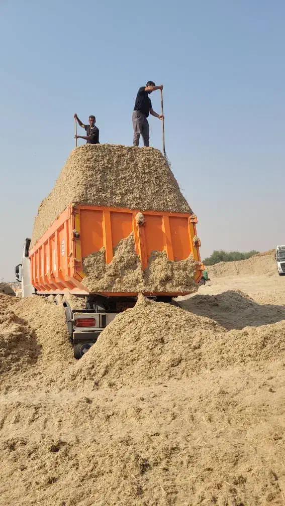 کاه نیشکر و دانه پلت یا کنسانتره تحویل درب دامداری|لوازم جانبی حیوانات|اصفهان, سرشبادران|دیوار