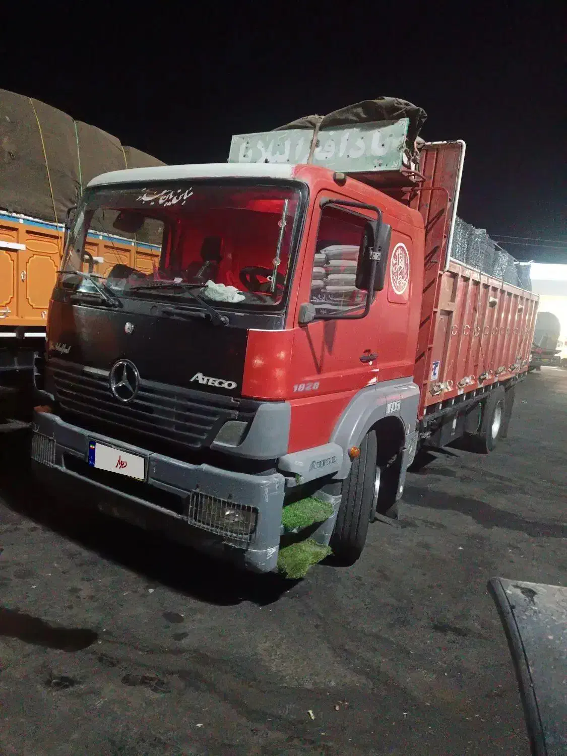 با سلام فروش یک دستگاه بنز اتکو تک باری|خودرو سنگین|کرمان, |دیوار