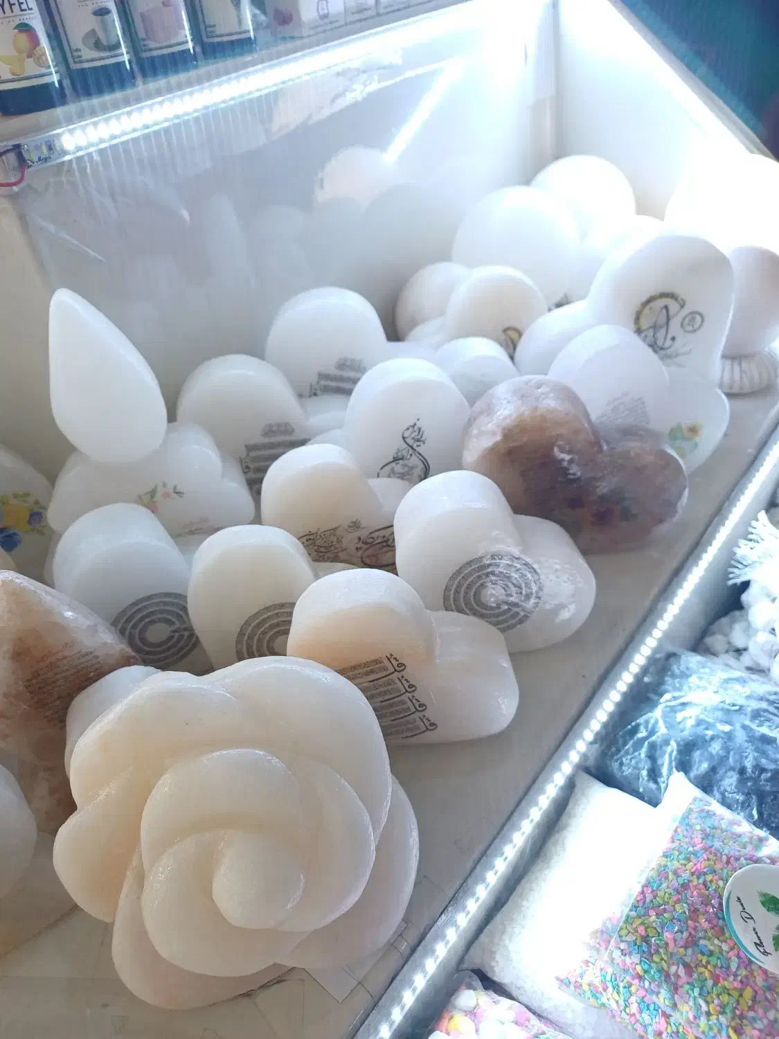 سنگ نمک دکوری ، درمانی ، خوراکی|چراغ خواب و آباژور|مشهد, گلشور|دیوار