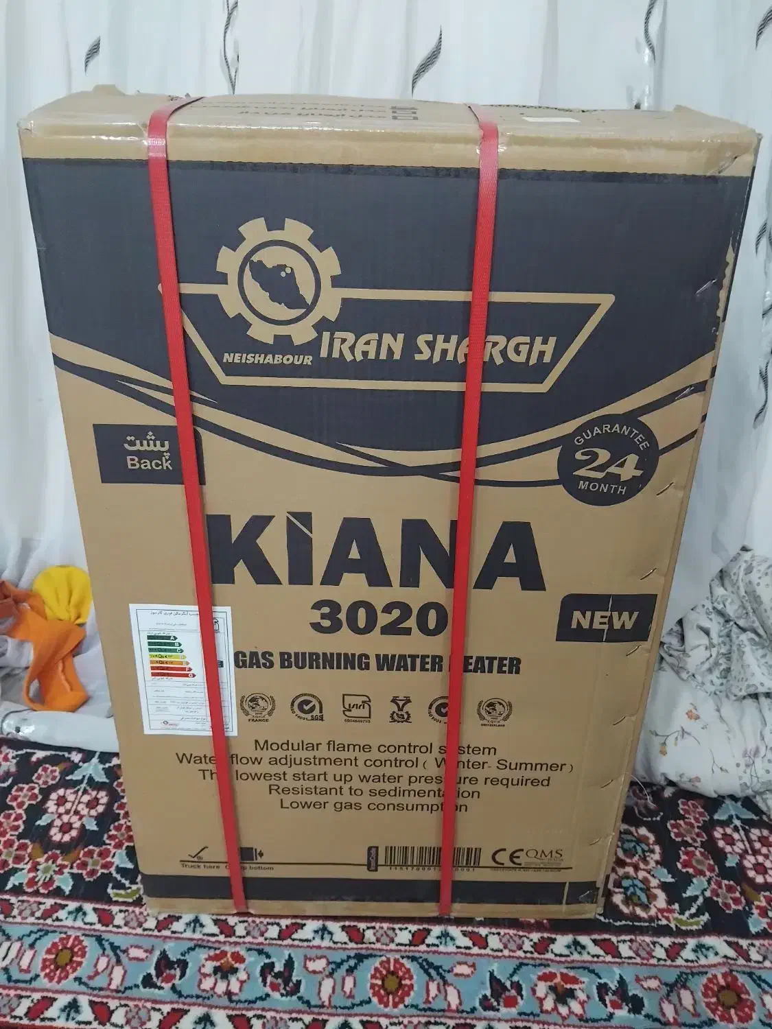 ابگرمکن‌ایران‌شرق‌مدل‌کیانا‌۳۰۲۰|آبگرمکن، پکیج، شوفاژ|نیشابور, فرح بخش|دیوار