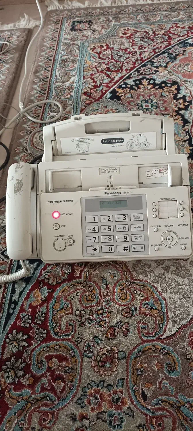 دو عدد تلفن فکس پاناسونیک|پرینتر، اسکنر، کپی، فکس|تهران, امانیه|دیوار