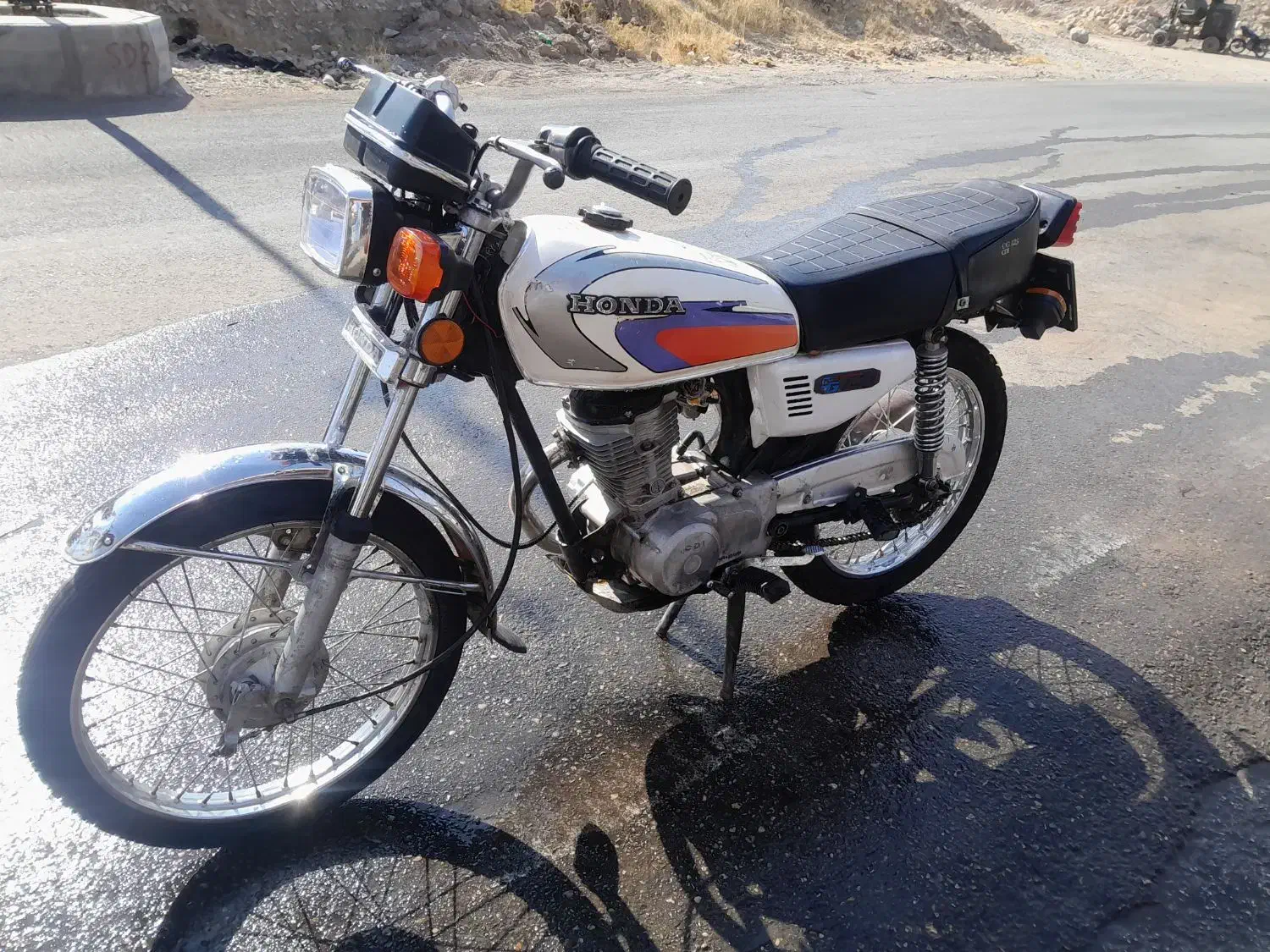 موتورسیکلت مزایده مدل ۸۵|موتورسیکلت|پلدختر, |دیوار