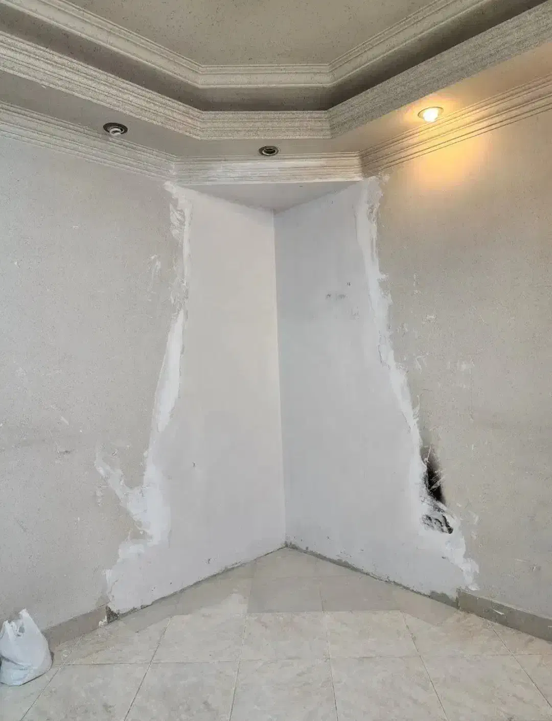 گچ کاری ،گچ وخاک و سفیدکاری|خدمات پیشه و مهارت|رشت, رودباری|دیوار