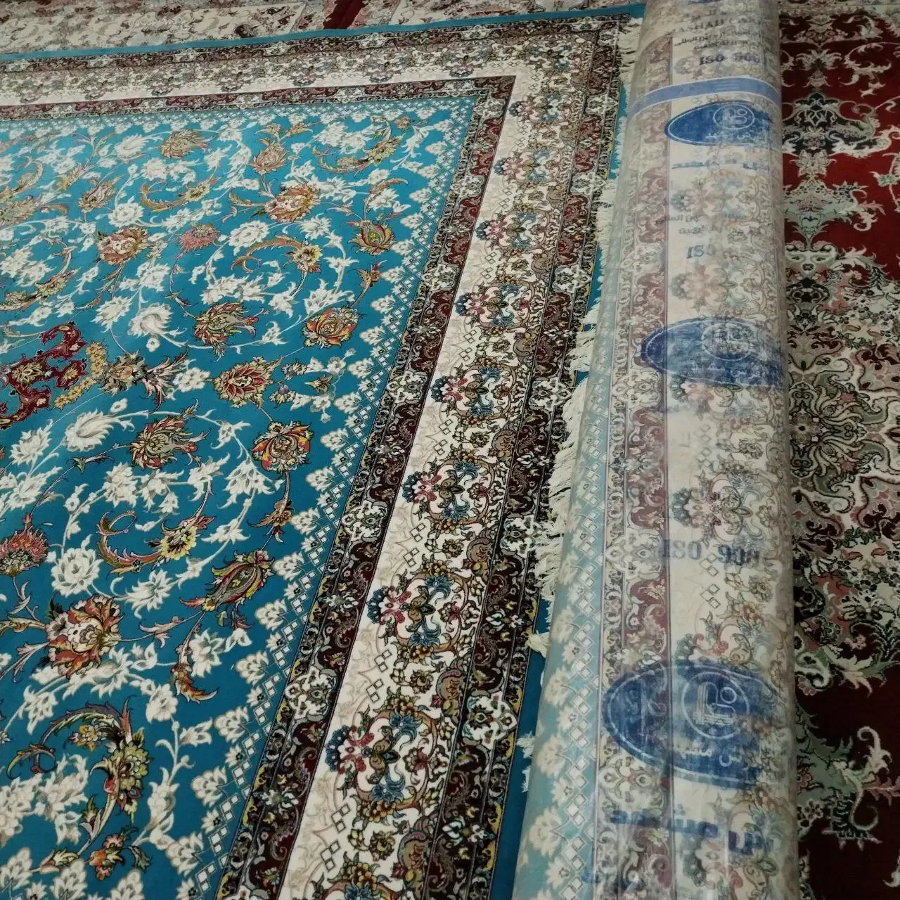 فرش مشهد 1000 شانه نو 2 عدد|فرش|خواف, |دیوار