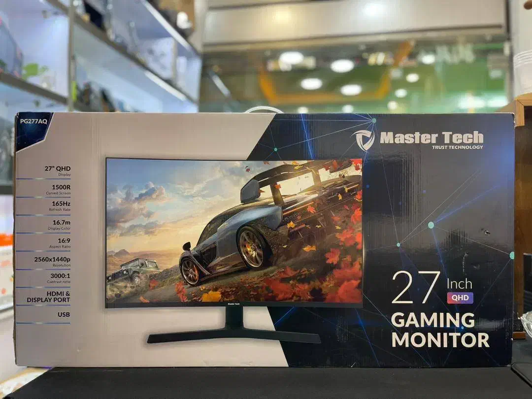 مانیتور 27 اینچ MASTER TECH|قطعات و لوازم جانبی رایانه|قم, صفائیه|دیوار