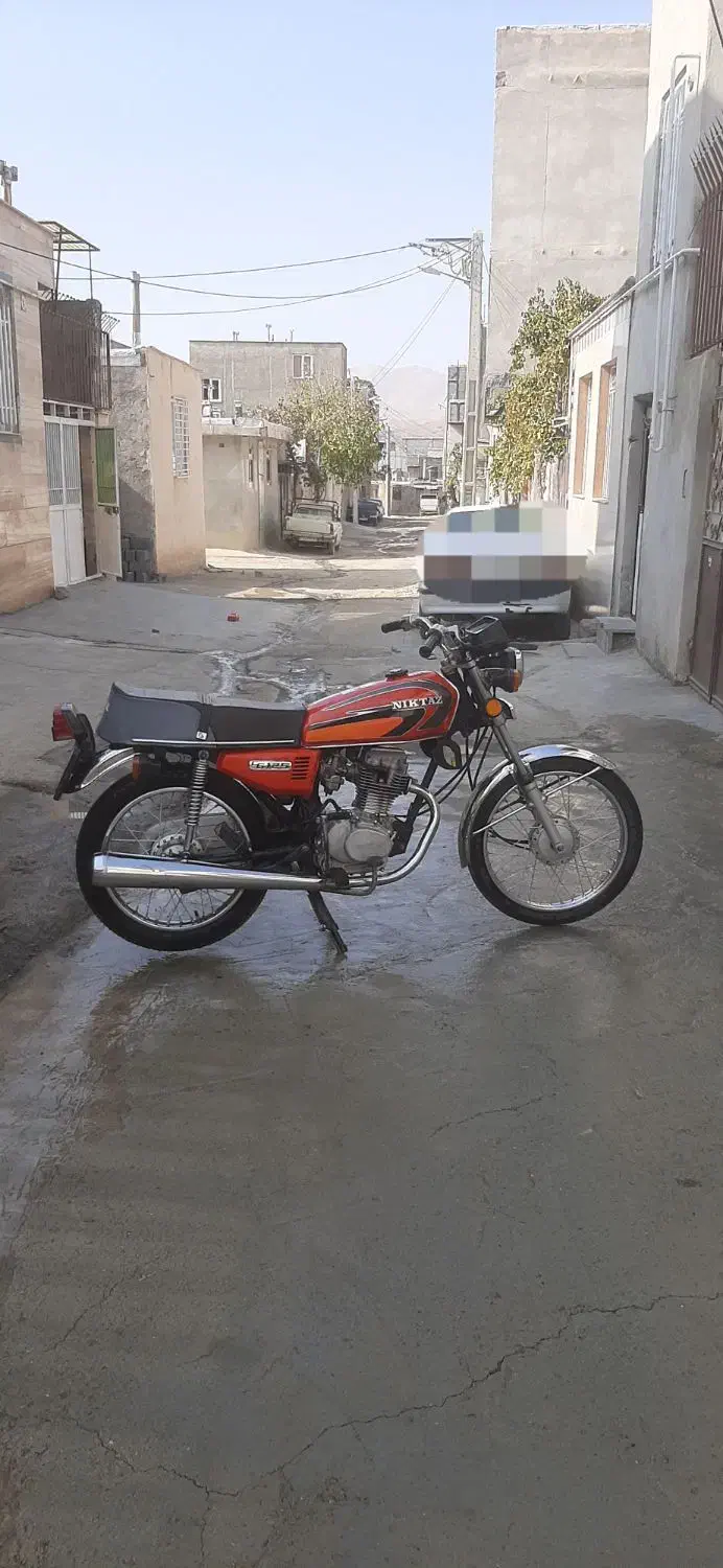 هندا۱۲۵مدارک کامل مدل۸۷|موتورسیکلت|سنندج, |دیوار