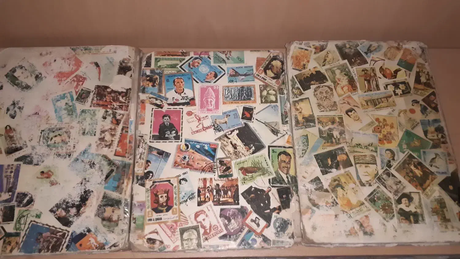 ۳ جلد تمبر|کلکسیون سکه، تمبر، اسکناس|ارومیه, |دیوار