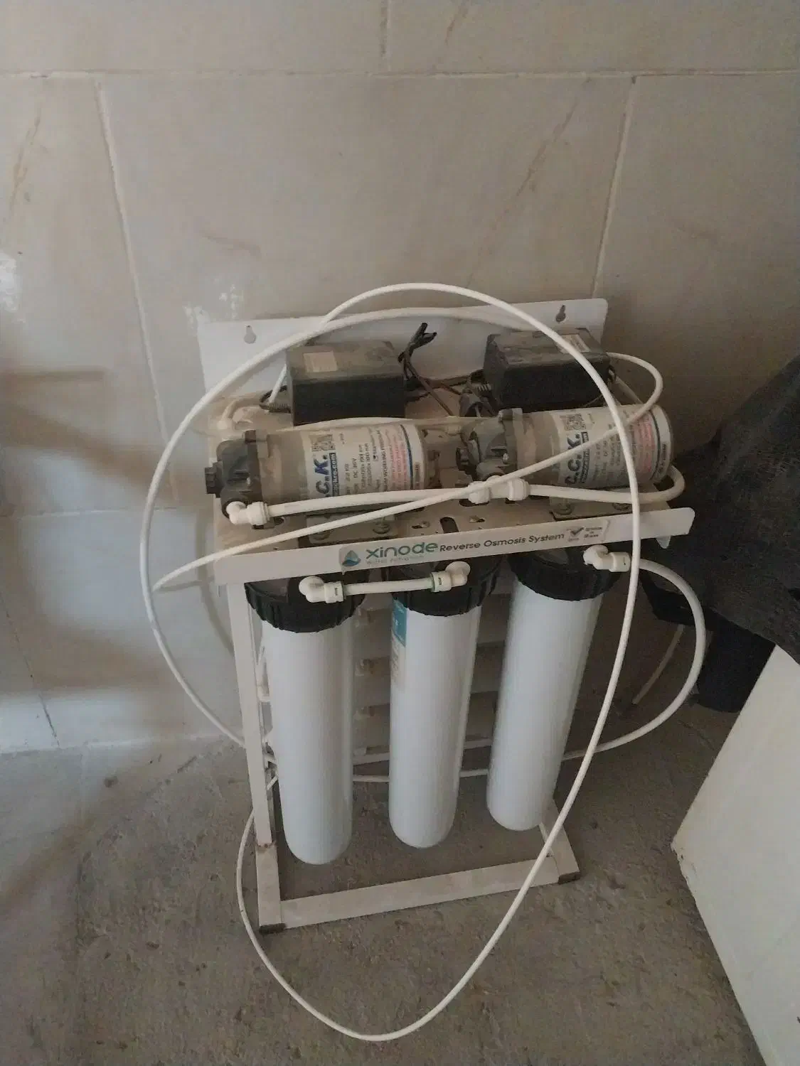 دستگاه تصفیه آب نیمه صنعتی زینود 8 فیلتر 400 گالن|آبسردکن و تصفیه آب|ایلام, |دیوار