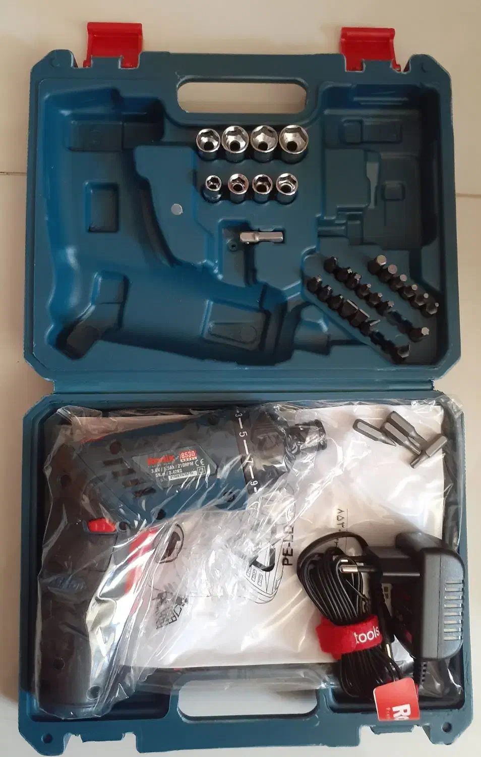 پیچ گوشتی شارژی رونیکس|ابزارآلات|شاهین‌شهر, فدک|دیوار