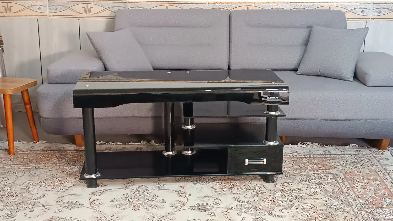 میز تلوزیون شیشه ای سکوریت|میز تلویزیون|شاهرود, |دیوار