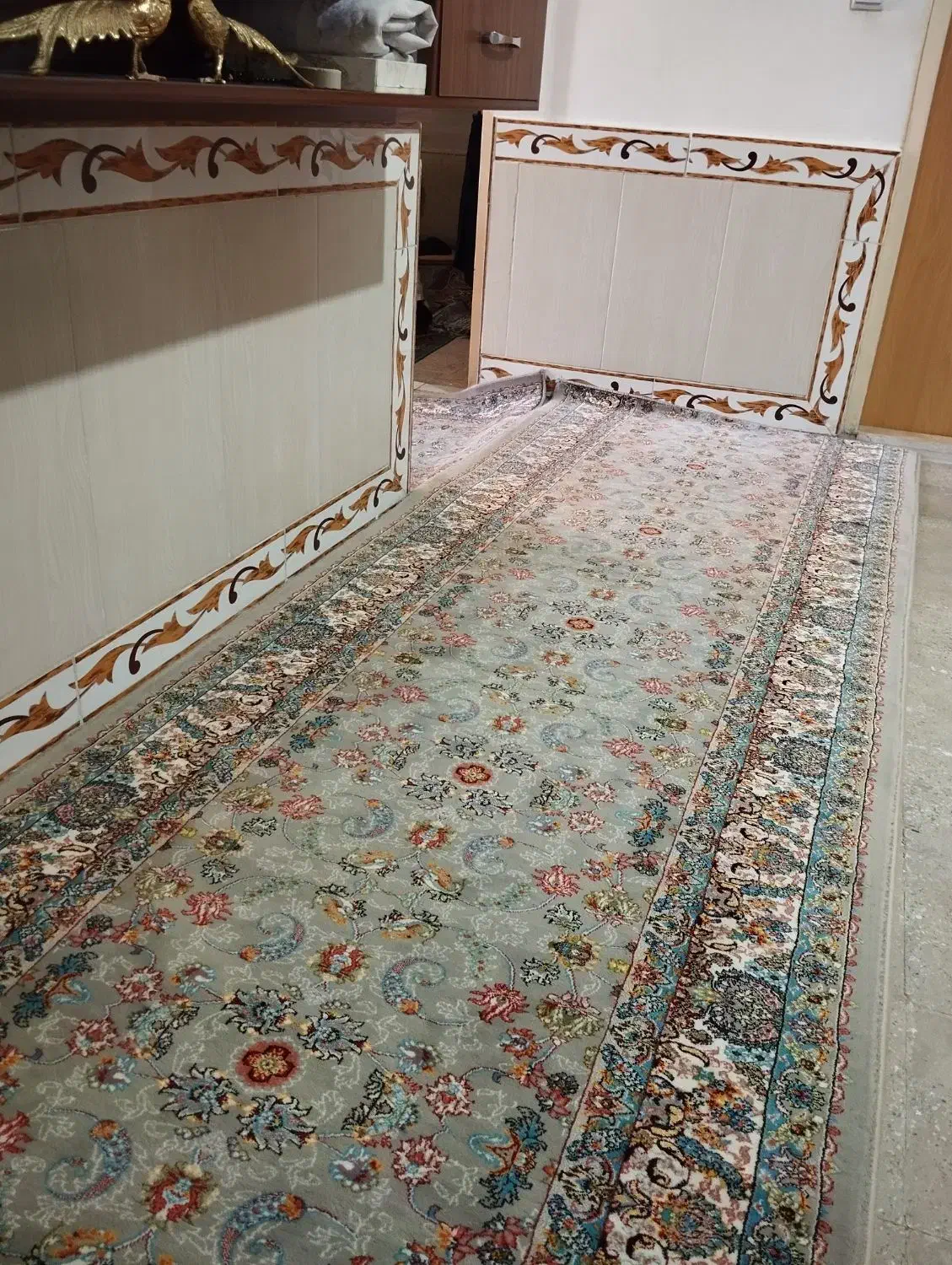 کناره فرش|فرش|بروجرد, |دیوار