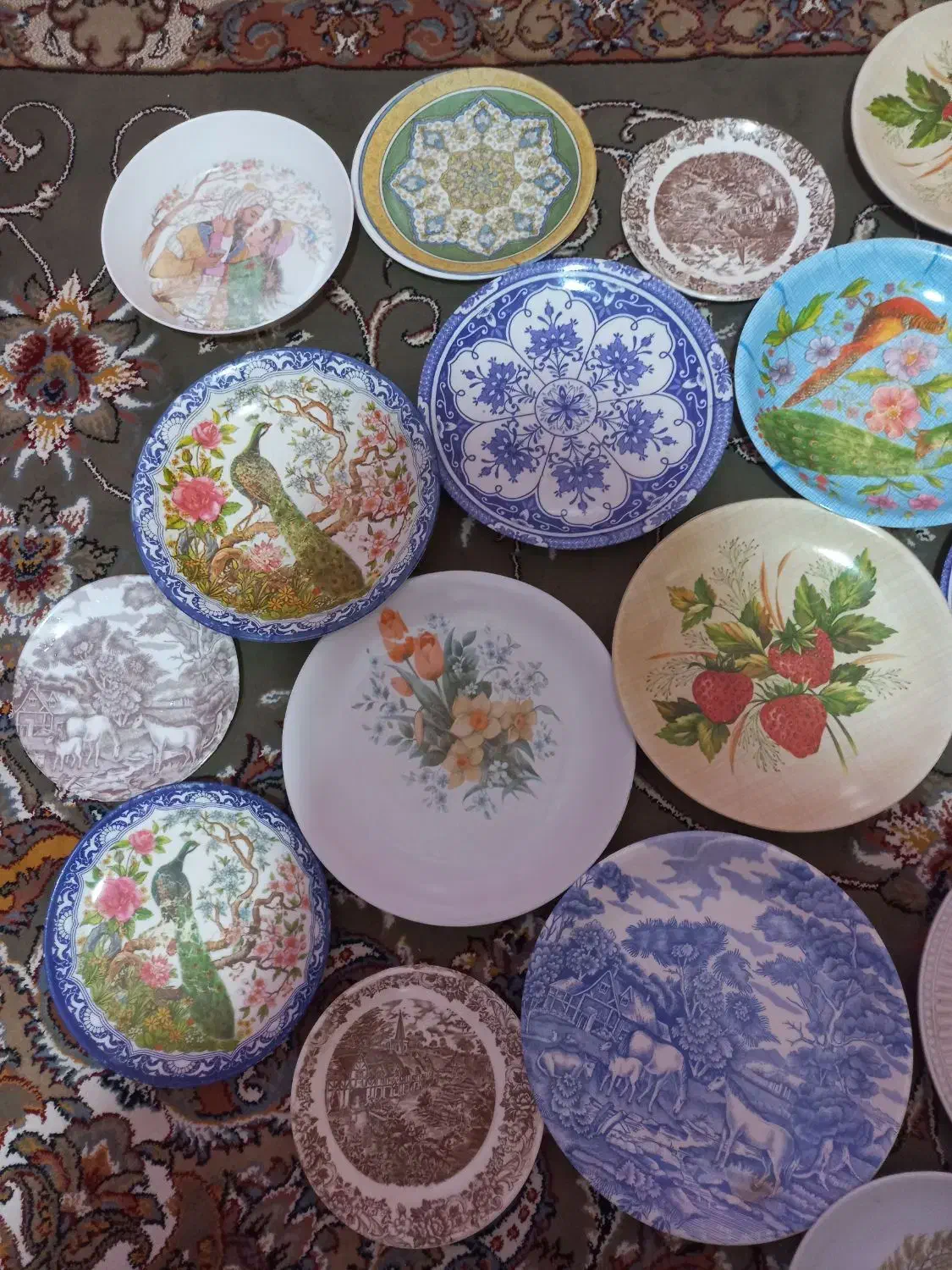 بشقاب نوستالژی|کلکسیون اشیاء عتیقه|یاسوج, |دیوار