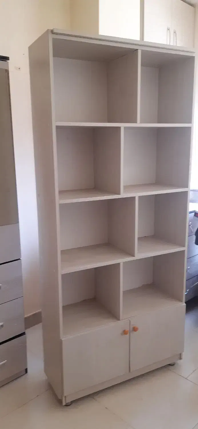 کتابخانه|کتابخانه، شلف، قفسه‌های دیواری|پاکدشت, شهرک امام رضا|دیوار