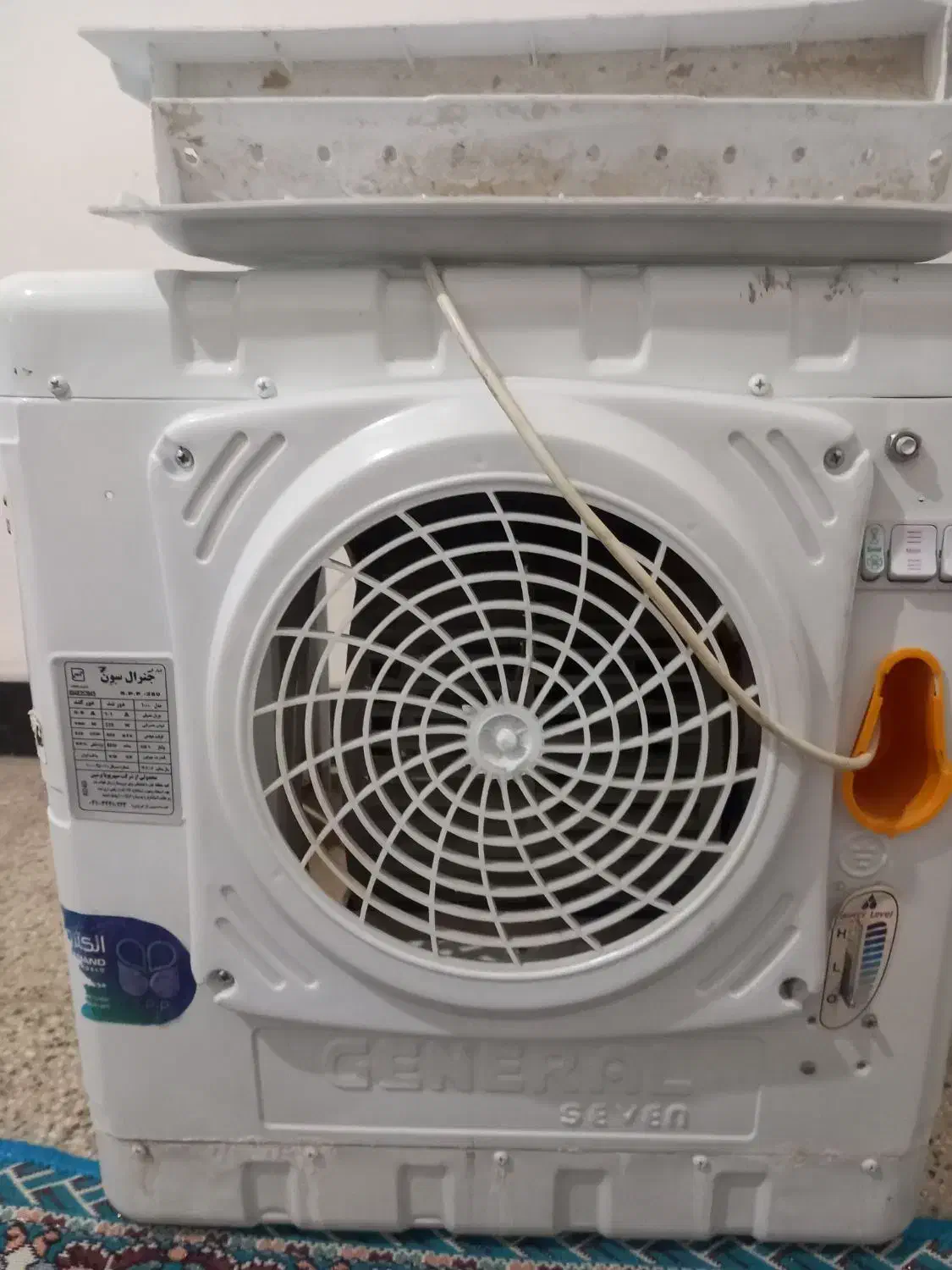 کولر آبی کوچک|کولر آبی|دهدشت, |دیوار