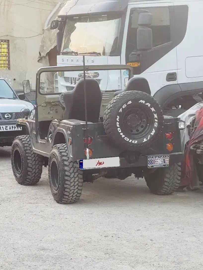 جیپ کاام مدل ۱۹۸۳ فرماندهی|خودرو کلاسیک|شیراز, شهرک گلستان|دیوار