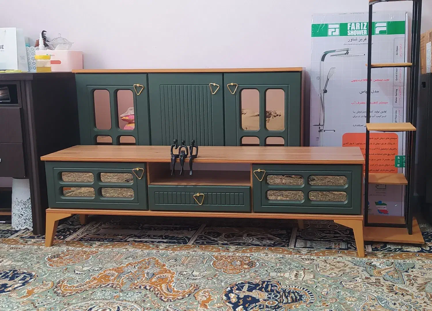 فروش فوری ست کامل کنسول،میز تی‌وی وجاکفشی کاملا نو|بوفه، ویترین، کنسول|قزوین, |دیوار