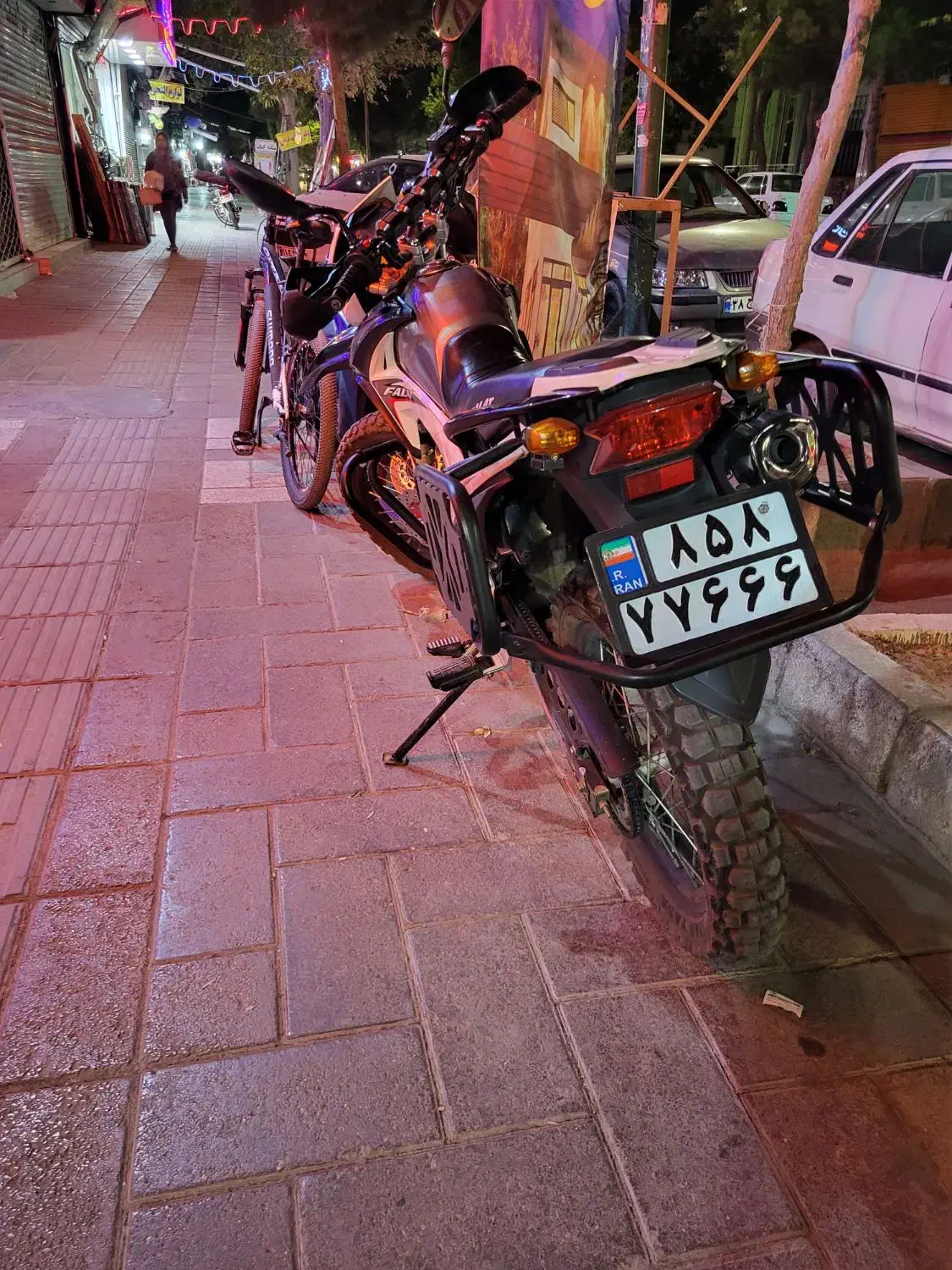 فروش موتور تریل فلات 200|موتورسیکلت|قوچان, |دیوار