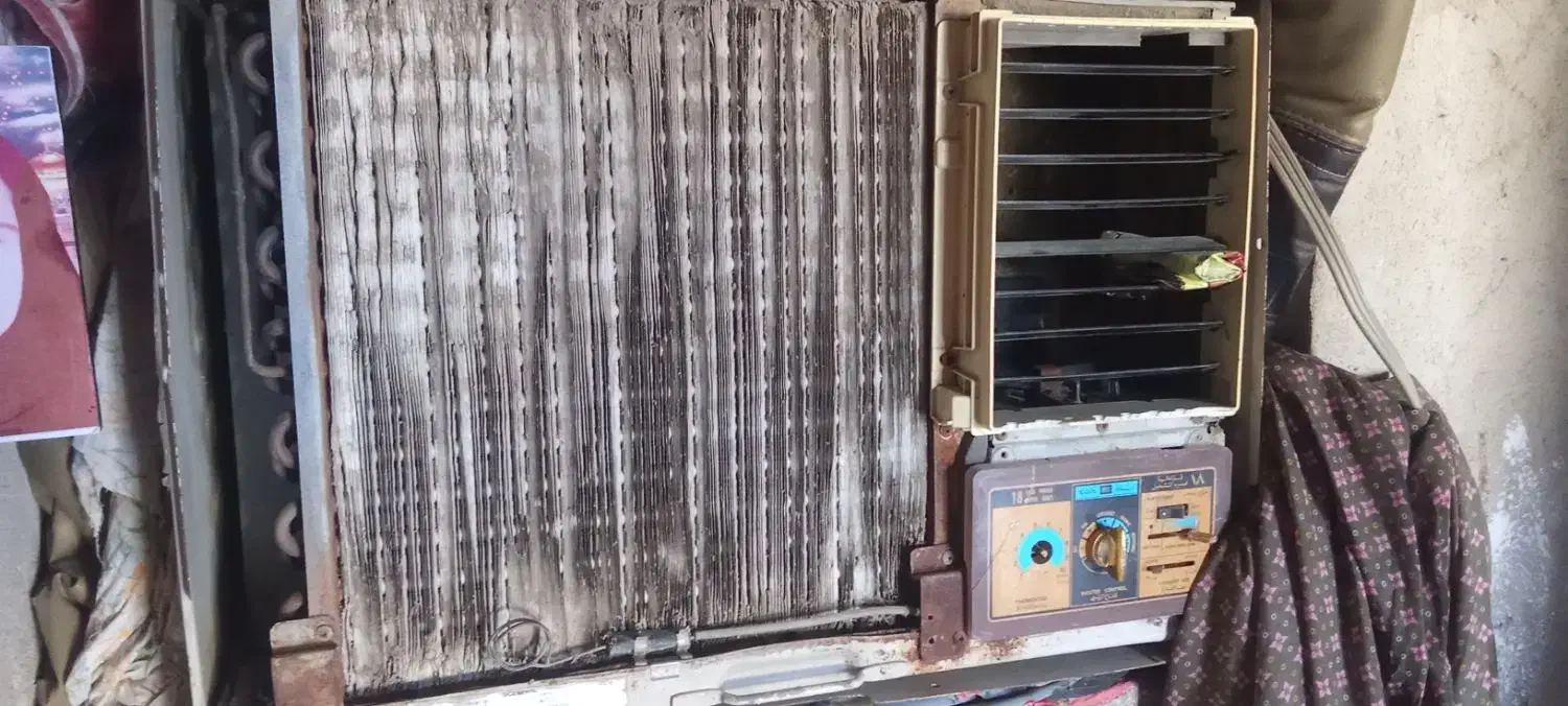 کولر گازی|کولر گازی و فن‌کوئل|قلعه قاضی, |دیوار