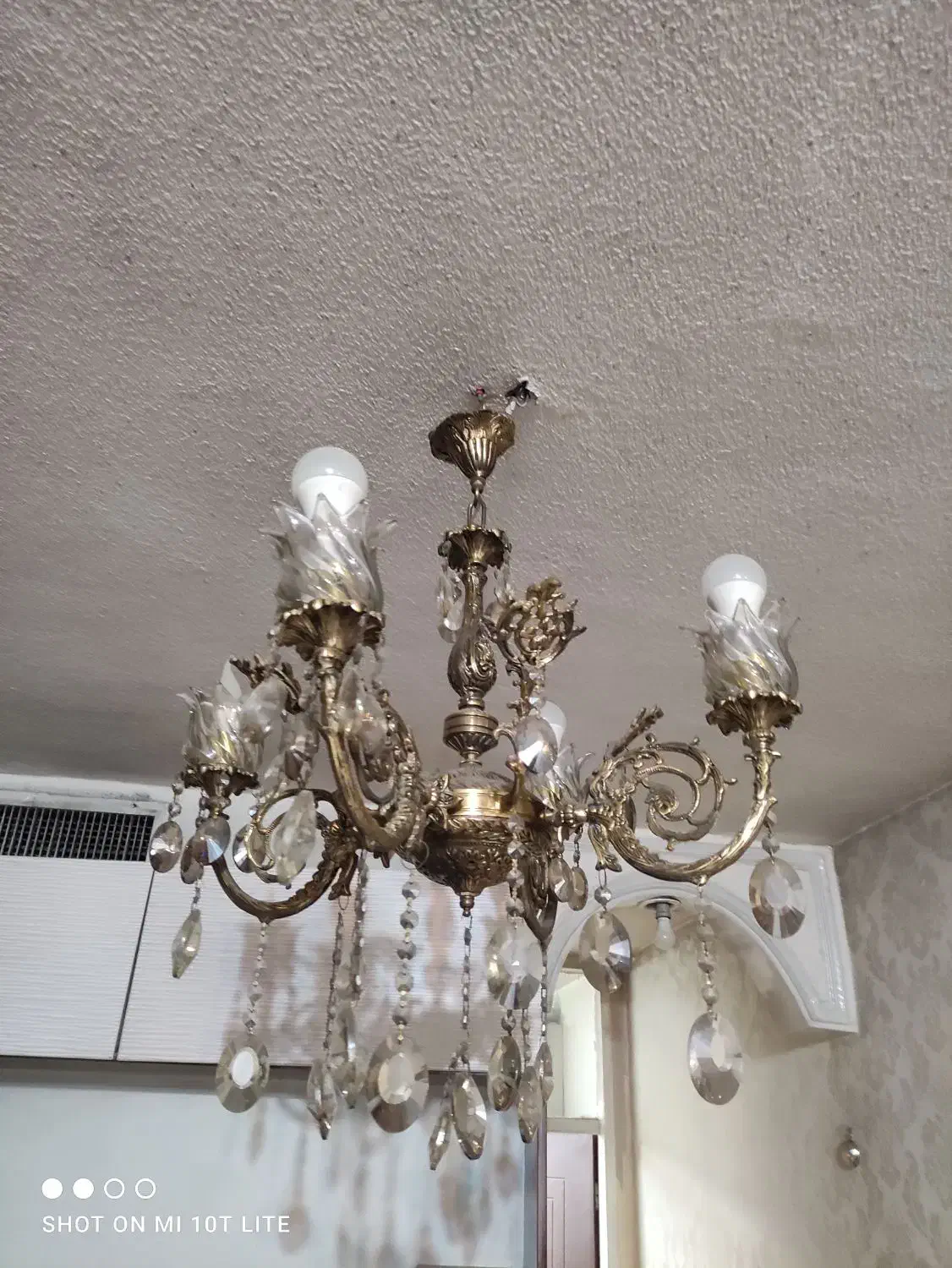 لوستر برنز|لوستر و چراغ آویز|تهران, مهرآباد جنوبی|دیوار