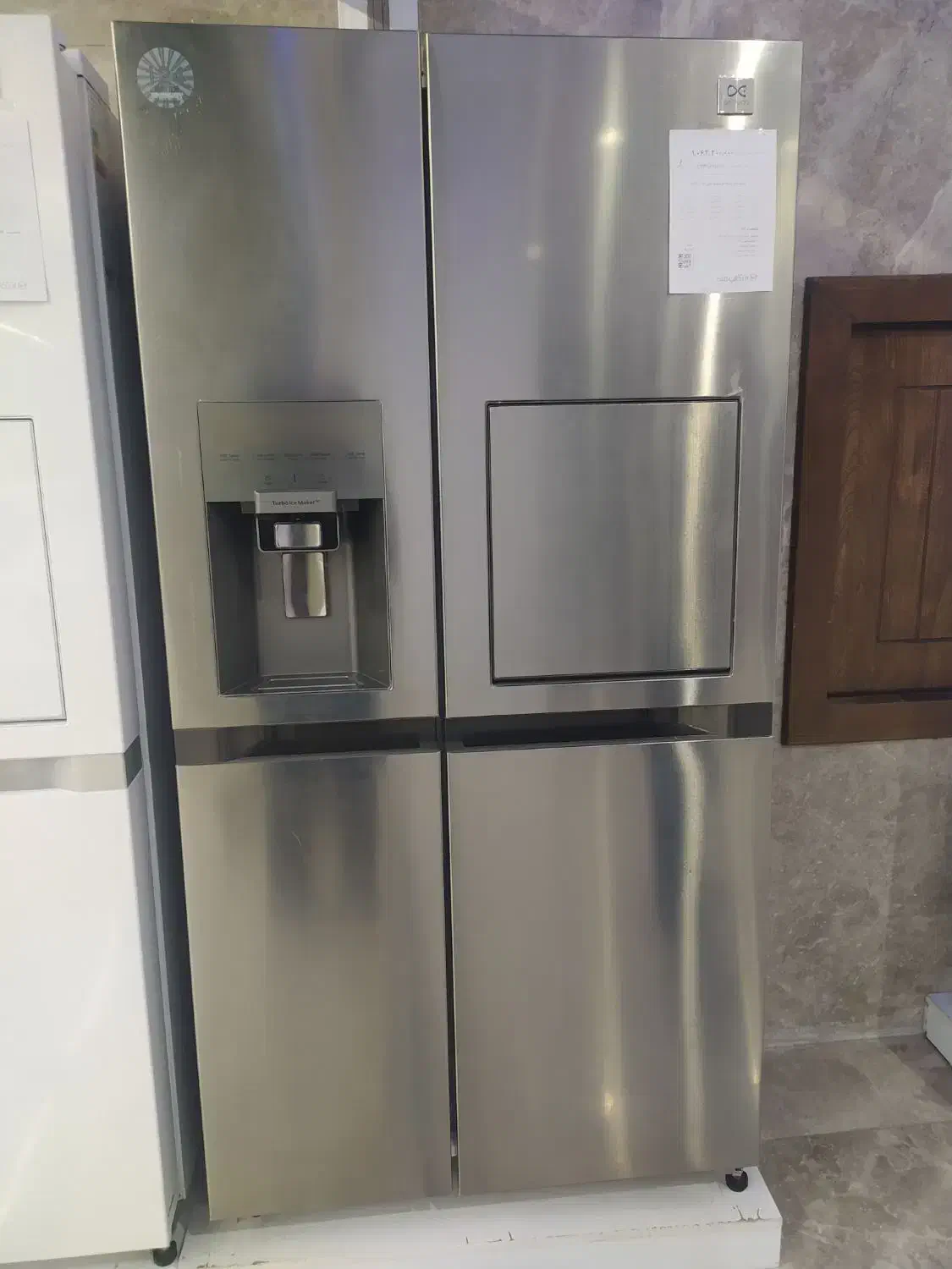 ساید بای ساید اسنوا و دوو ایکس ویژن هیوندایی و...|یخچال و فریزر|لنجان, |دیوار