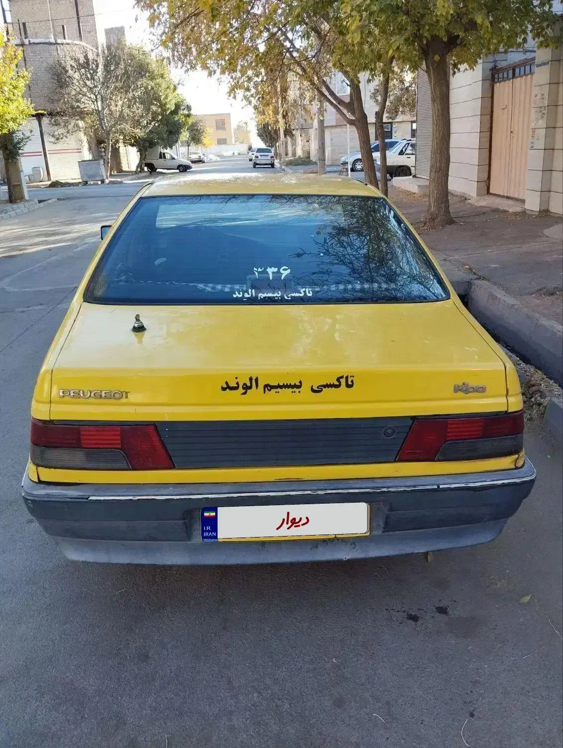 تاکسی بیسیم الوند روآ مدل ۸۶|خودرو سواری و وانت|الوند, |دیوار