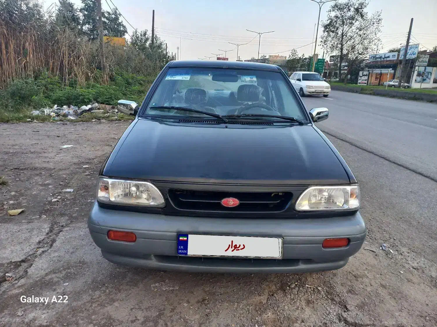 پراید 84 ی لکه رنگ پلمپ|خودرو سواری و وانت|رشت, حومه رشت|دیوار