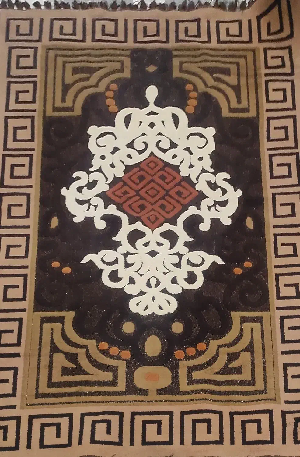 فرش فانتزی در حد نو سالم سالم و تازه شسته شده|فرش|نظرآباد, شهرک سید جمال الدین|دیوار