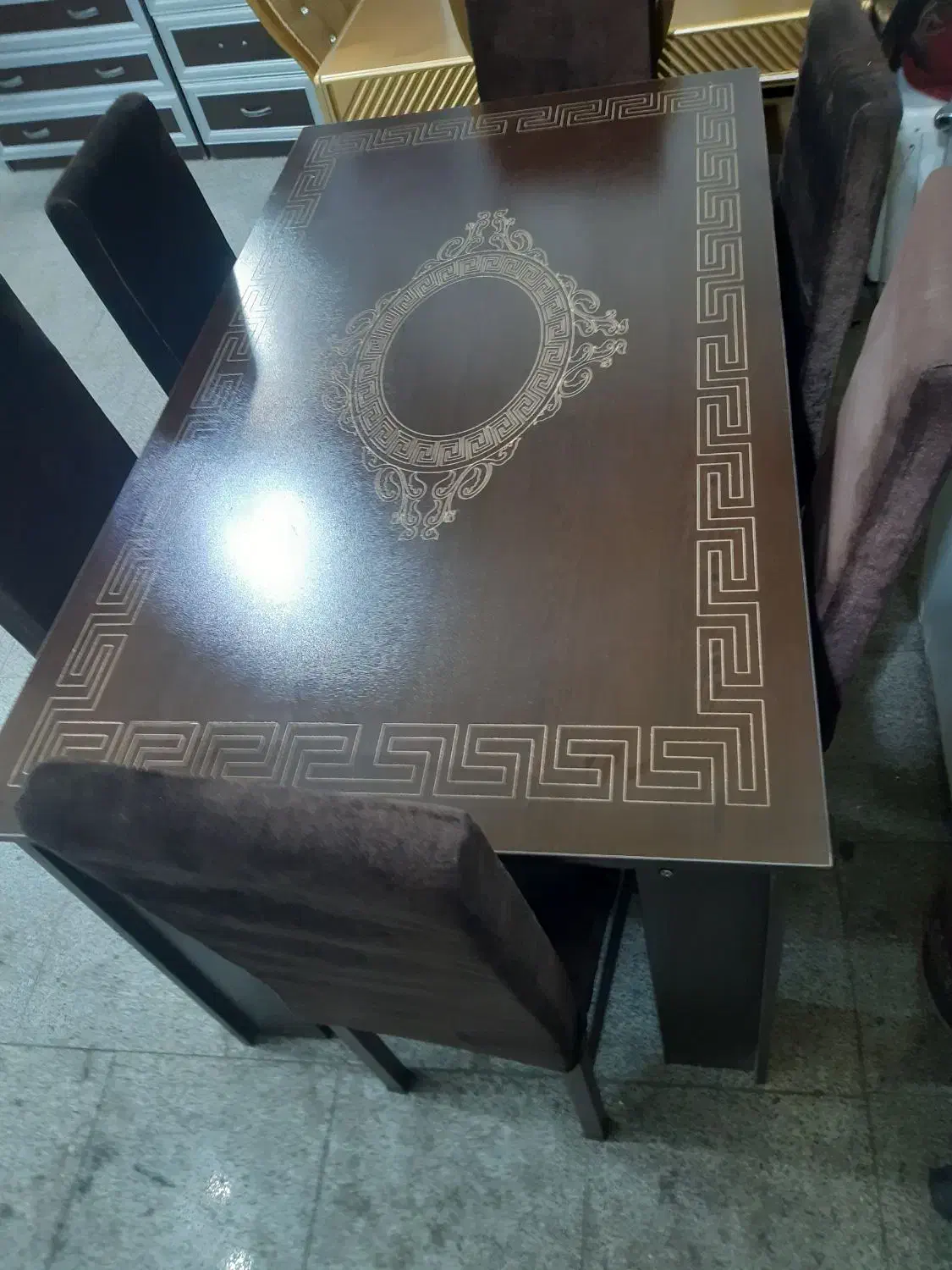 میز صندلی  شیش نفره   درحد نونو فروش|میز و صندلی غذاخوری|بستان آباد, |دیوار