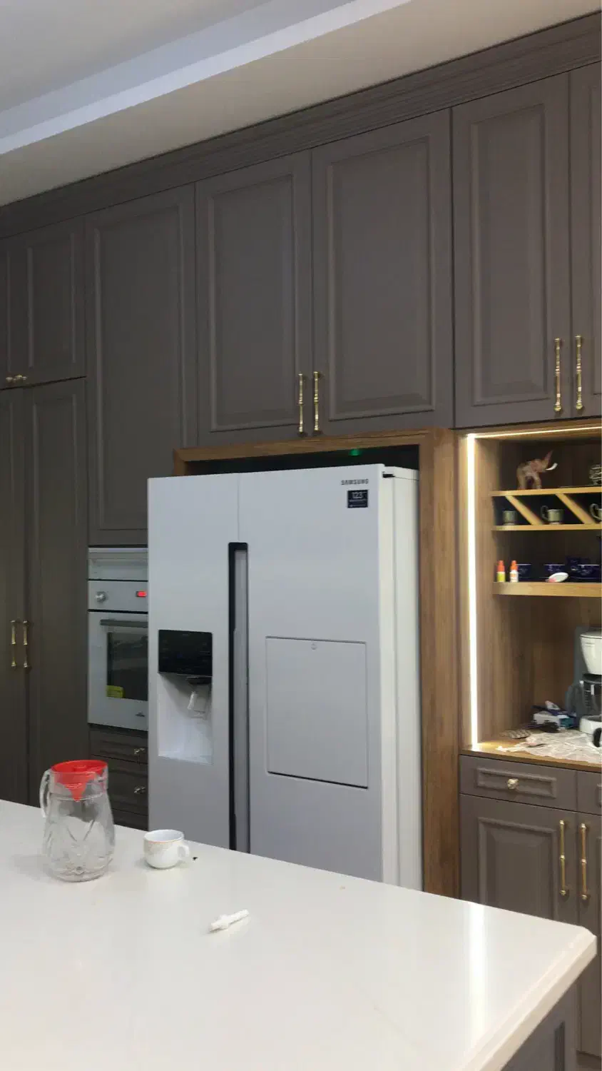 ساید ۳۴فوت سامسونگ کاملا سالم|یخچال و فریزر|کلاچای, |دیوار