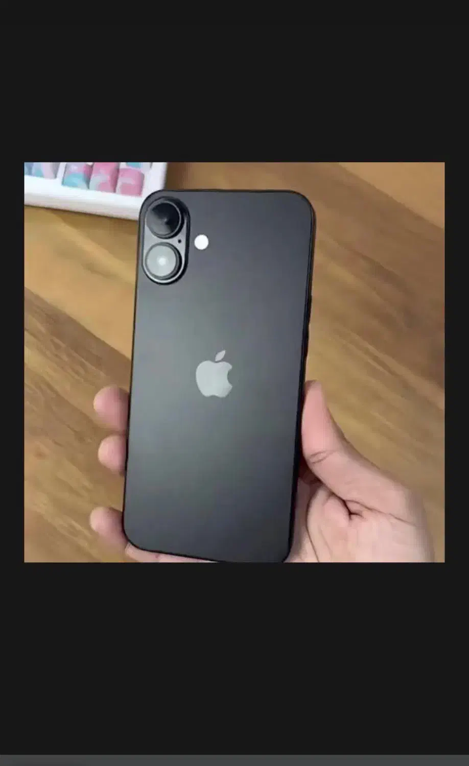 آیفون ۱۶ نرمال مشکی|موبایل|شیراز, غدیر جنوبی|دیوار