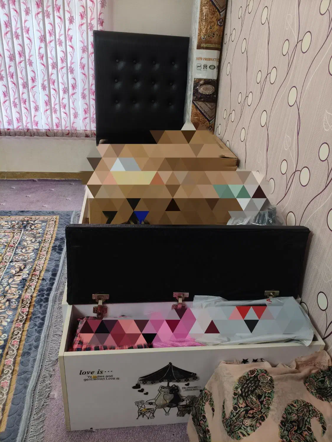 تخت یک نفره|تخت و سرویس خواب|شیراز, درکی|دیوار