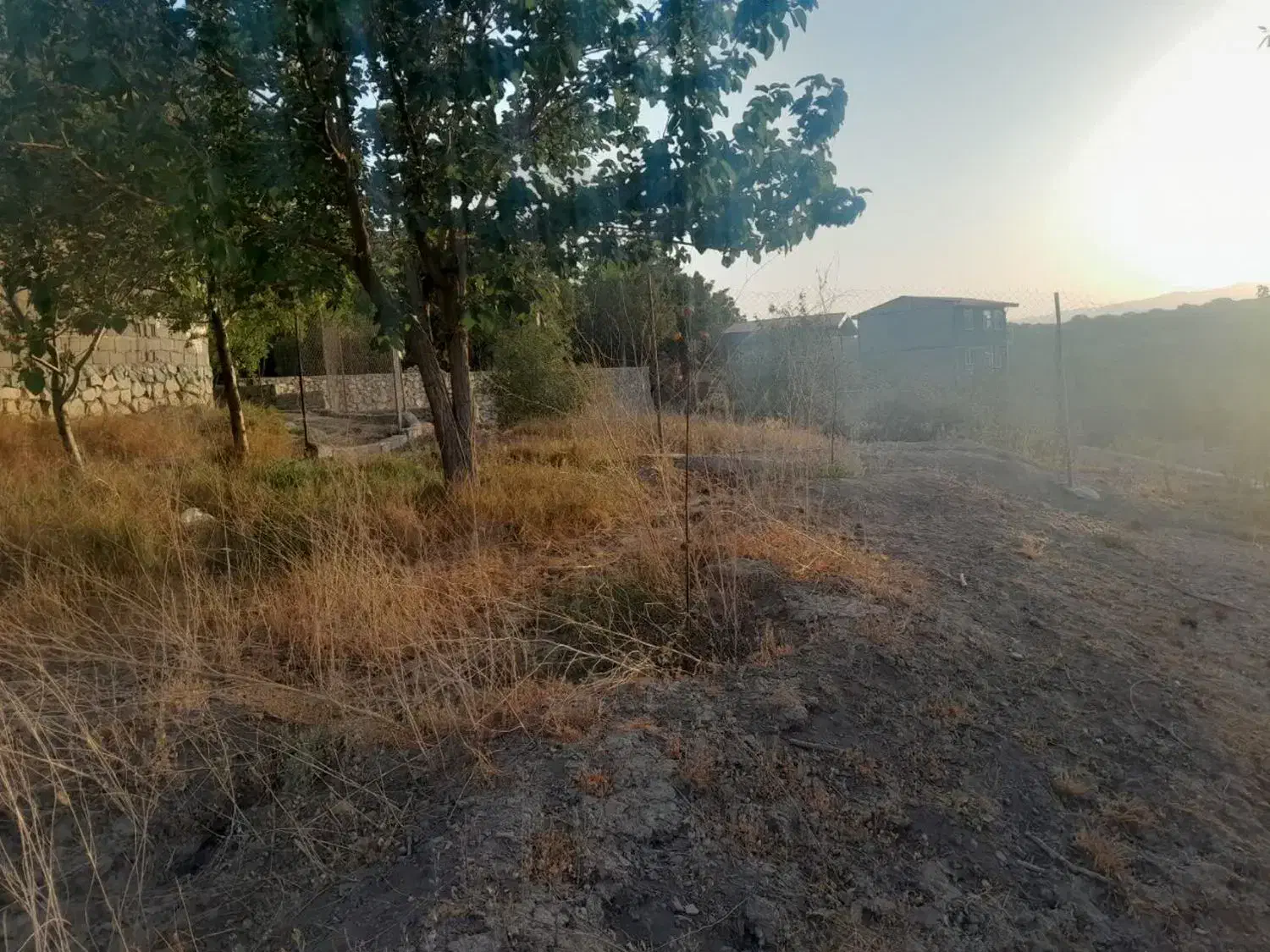 باغ ۱۱۰۰ متری با ویو رودخونه فنس کشی شده|فروش زمین و ملک کلنگی|خلجستان, |دیوار