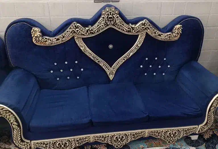 مبل ۹ نفره راحتی|مبلمان خانگی و میز عسلی|یزد, |دیوار