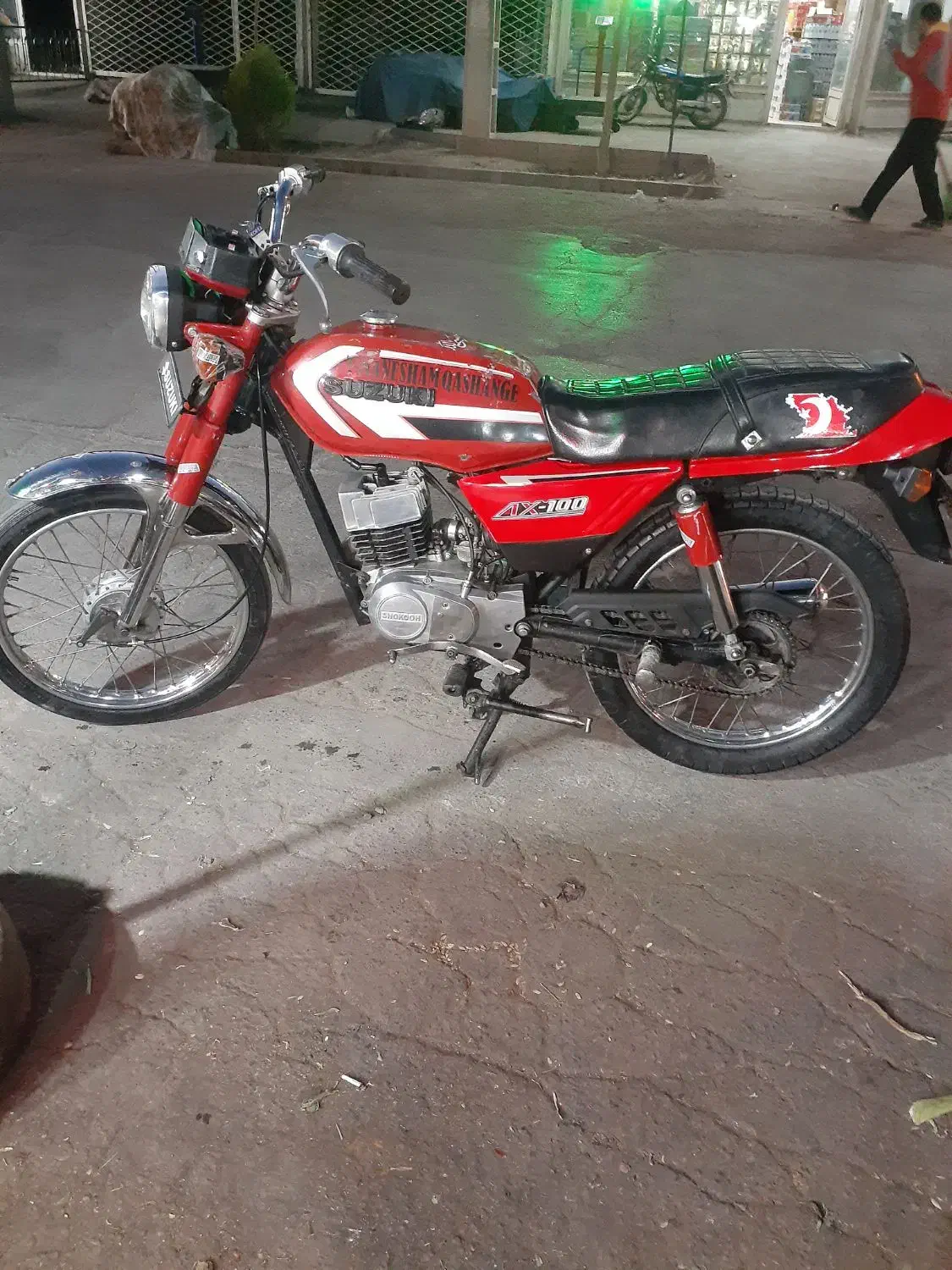 سلام موتور سوزاکی تمیز|موتورسیکلت|نیشابور, خط کاشمر|دیوار