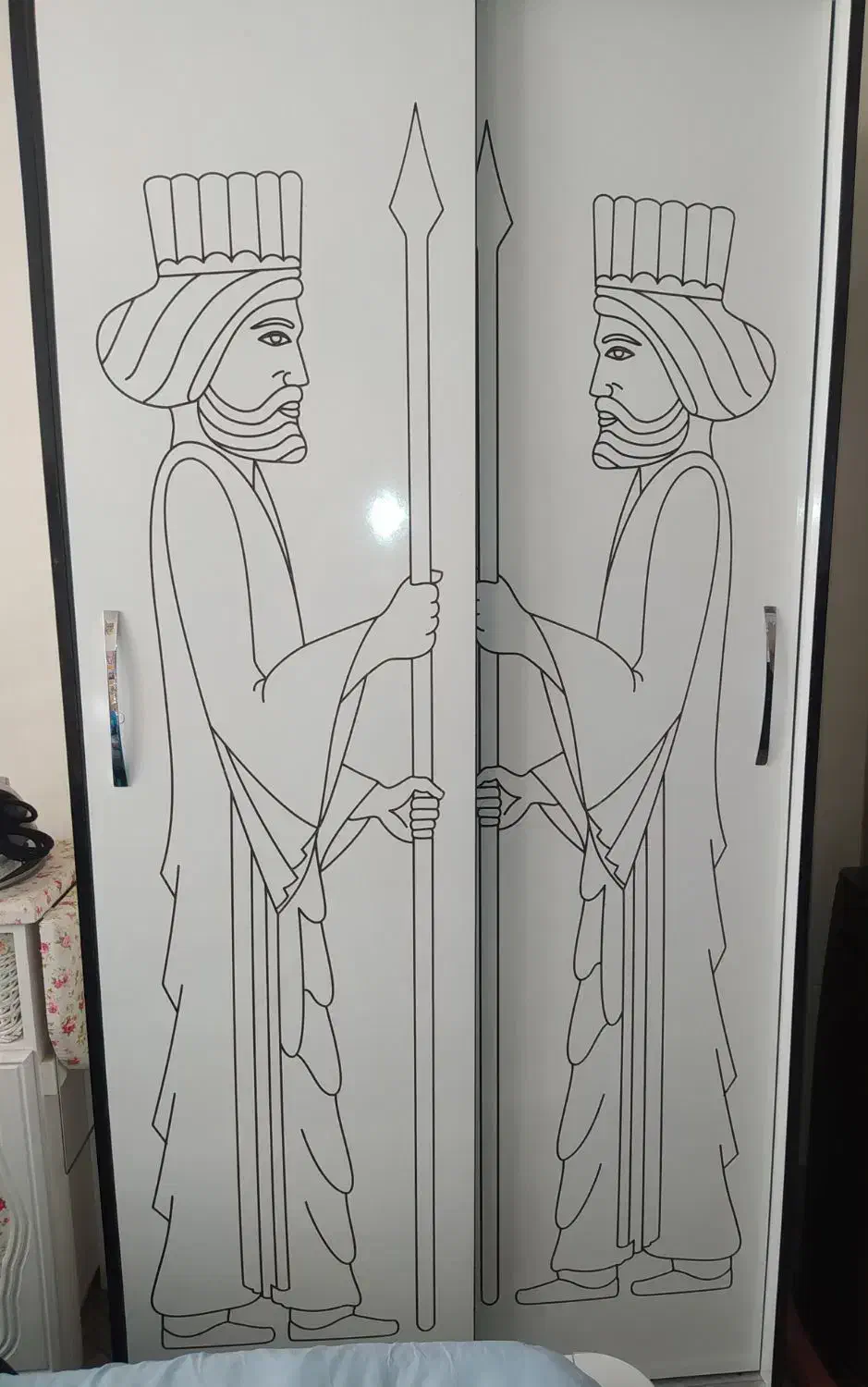 کمد لباسی|جاکفشی، کمد، دراور|شهرکرد, |دیوار