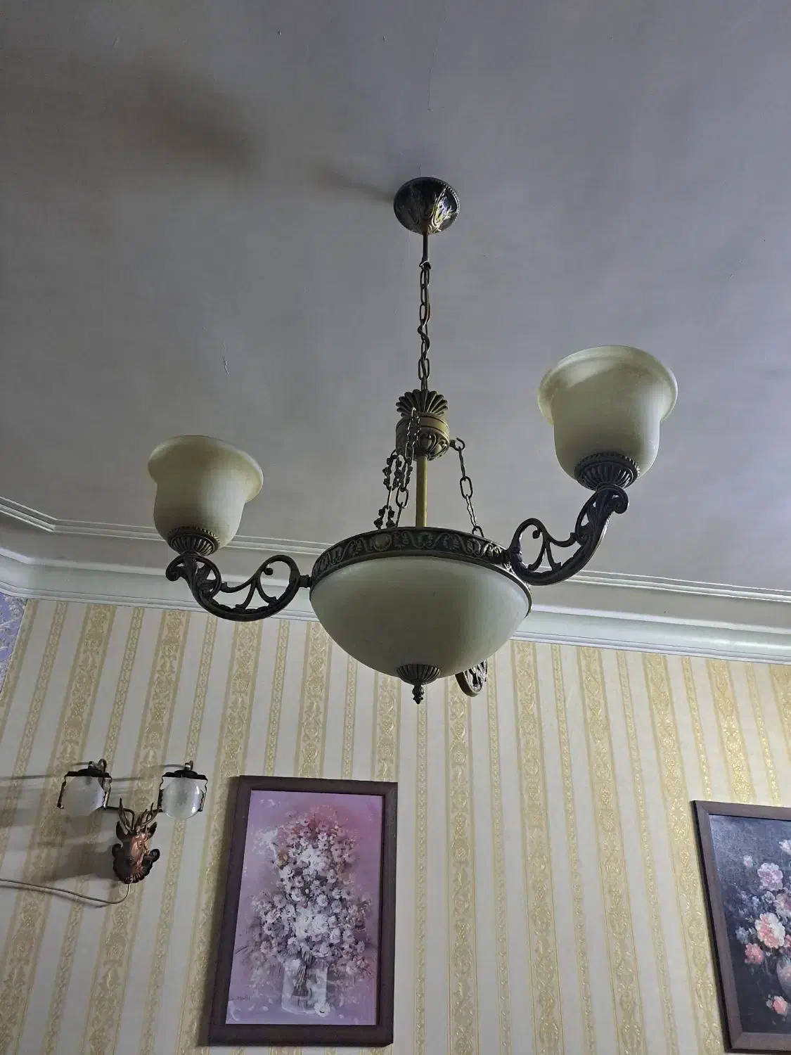 لوستر|لوستر و چراغ آویز|اهواز, کمپلو شمالی|دیوار