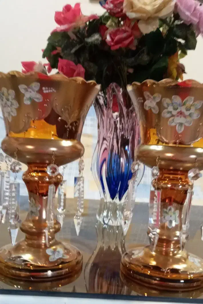 لاله اویز عسلی اگر من خارجی|صنایع دستی و سایر لوازم تزئینی|اصفهان, خواجو|دیوار