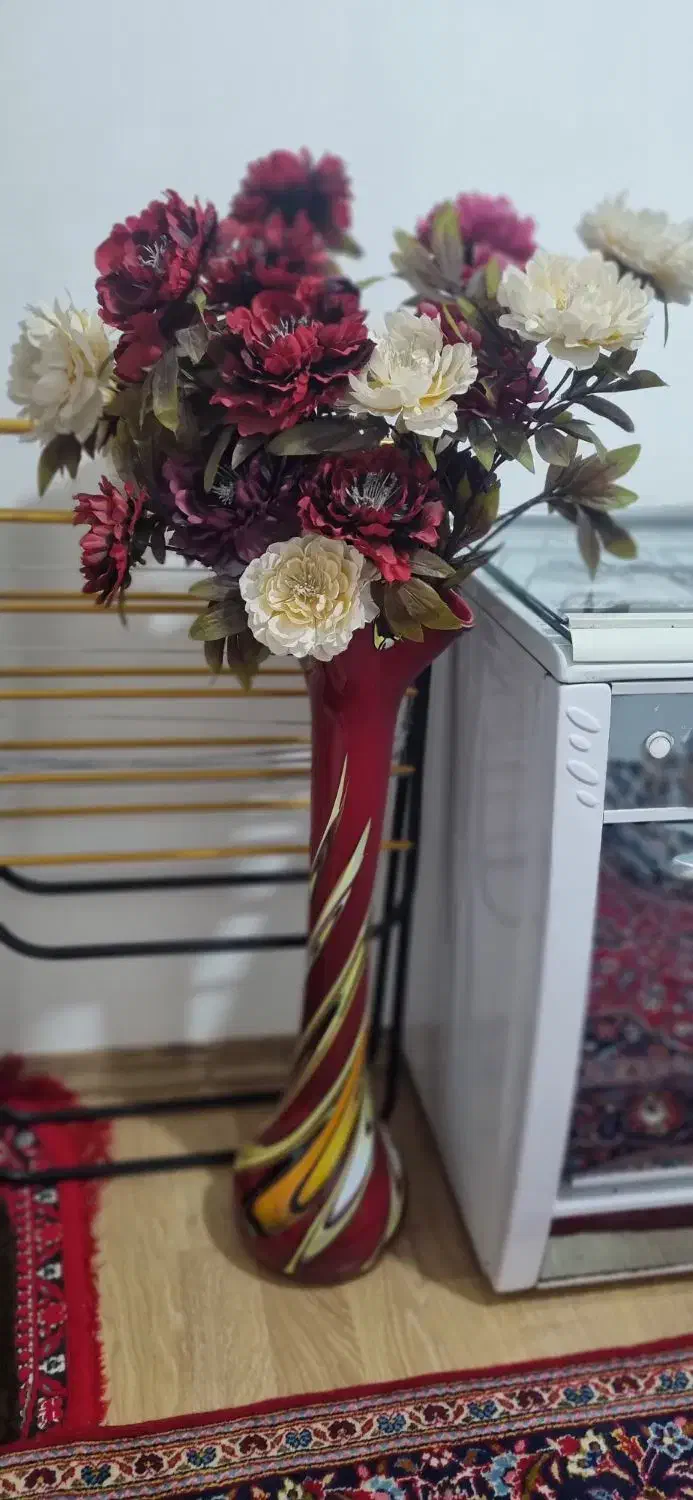 گل وگلدان|گل مصنوعی|میانه, |دیوار