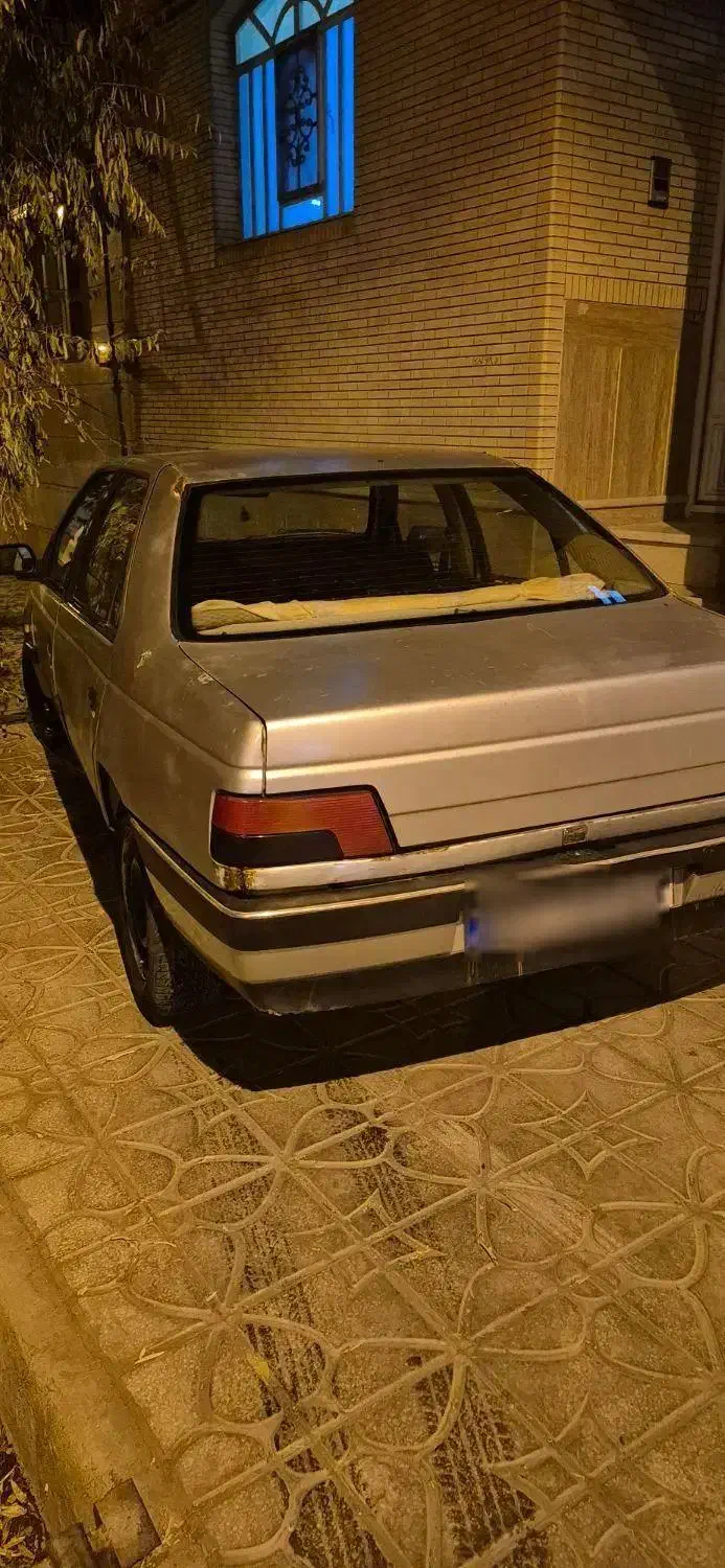 پژو ۴۰۵ نقره ای مدل ۸۷|خودرو سواری و وانت|آباده, |دیوار