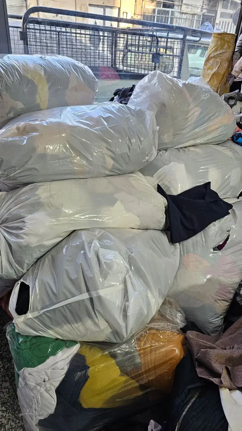 ۲۵۰ کیلو پارچه مانتویی درهم|لباس|نسیمشهر, |دیوار