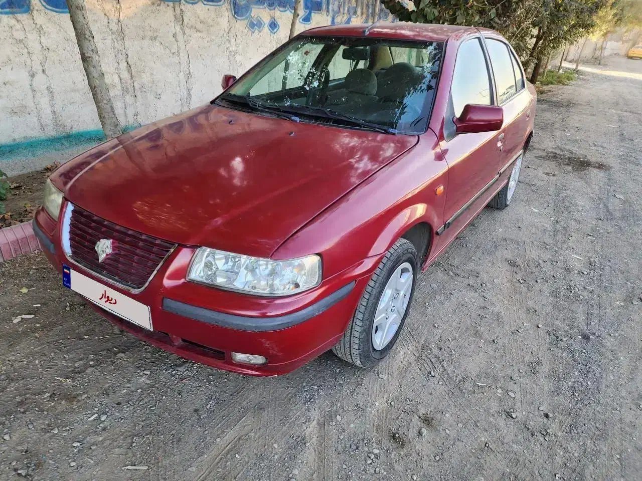 سمند مدل ۸۸ معاوضه با خودروی تصادفی و چپی|خودرو سواری و وانت|تهران, پونک|دیوار