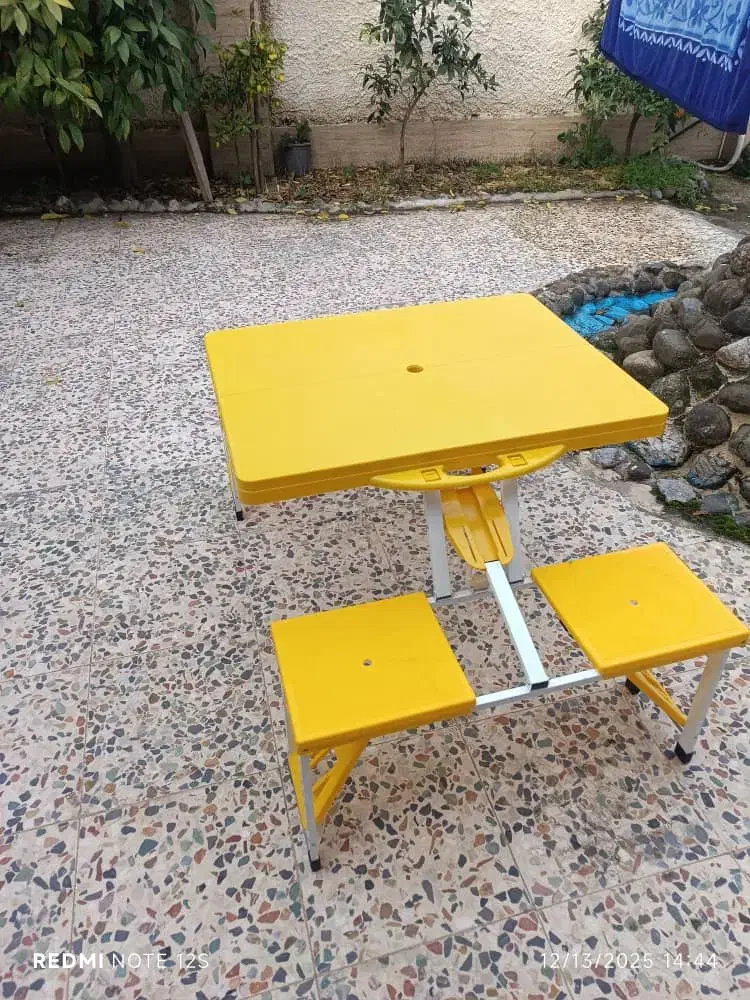 میز و صندلی تاشو|میز و صندلی غذاخوری|رامسر, |دیوار