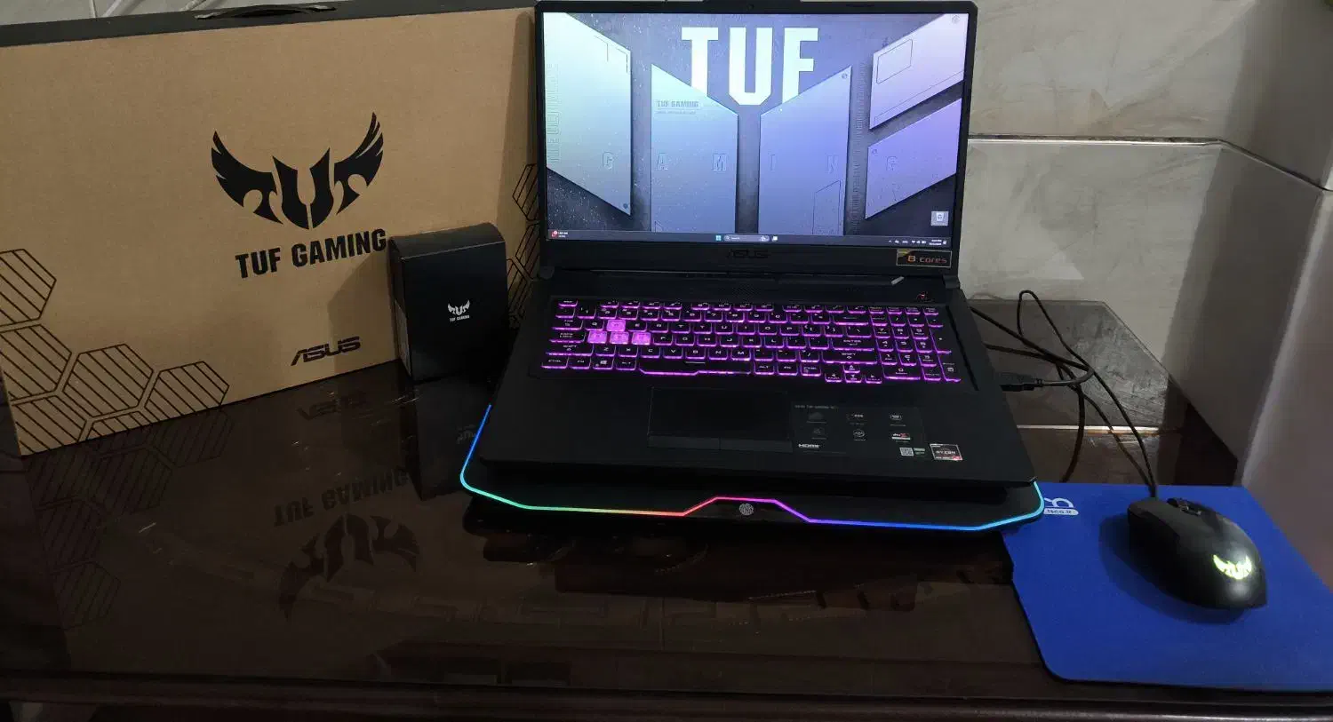 لپتاپ گیمینگ ایسوس ASUS TUF GAMING A17|رایانه همراه|کرمان, |دیوار