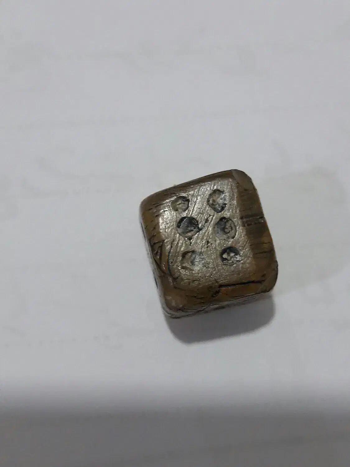 تاس اصل  آج  عاج|کلکسیون اشیاء عتیقه|گلستان (تهران), |دیوار